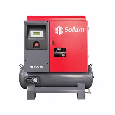 Compresseur d'air à vis rotatif monophasé de 5,5 kW